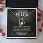 To My Amazing Wife | I Love You | Forever Love Necklace - Elliotrose Gifts