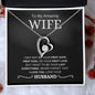 To My Amazing Wife | I Love You | Forever Love Necklace - Elliotrose Gifts