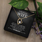 To My Amazing Wife | I Love You | Forever Love Necklace - Elliotrose Gifts