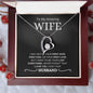 To My Amazing Wife | I Love You | Forever Love Necklace - Elliotrose Gifts