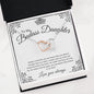 To My Badass Daughter | Always Remember | Interlocking Heart Necklace - theelliotrose