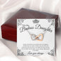 To My Badass Daughter | Always Remember | Interlocking Heart Necklace - theelliotrose