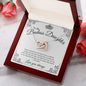 To My Badass Daughter | Always Remember | Interlocking Heart Necklace - theelliotrose