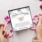 To My Badass Daughter | Always Remember | Interlocking Heart Necklace - theelliotrose