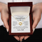 To My Beautiful Daughter - Always Keep Me In Your Heart - Love Knot Necklace - Elliotrose Gifts