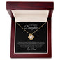 To My Beautiful Daughter | Always Remember | Love knot Necklace - Elliotrose Gifts