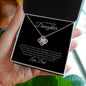 To My Beautiful Daughter | Always Remember | Love knot Necklace - Elliotrose Gifts