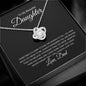 To My Beautiful Daughter | Always Remember | Love knot Necklace - Elliotrose Gifts