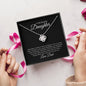 To My Beautiful Daughter | Always Remember | Love knot Necklace - Elliotrose Gifts