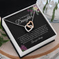 To My Beautiful Daughter | If I could give you | Interlocking Heart Necklace - Elliotrose Gifts