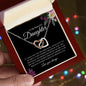 To My Beautiful Daughter | If I could give you | Interlocking Heart Necklace - Elliotrose Gifts