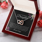 To My Beautiful Daughter | If I could give you | Interlocking Heart Necklace - Elliotrose Gifts