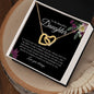 To My Beautiful Daughter | If I could give you | Interlocking Heart Necklace - Elliotrose Gifts