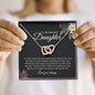 To My Beautiful Daughter | If I could give you | Interlocking Heart Necklace - Elliotrose Gifts