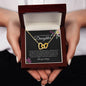 To My Beautiful Daughter | If I could give you | Interlocking Heart Necklace - Elliotrose Gifts