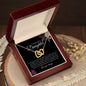 To My Beautiful Daughter | If I could give you | Interlocking Heart Necklace - Elliotrose Gifts