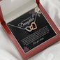 To My Beautiful Daughter | If I could give you | Interlocking Heart Necklace - Elliotrose Gifts