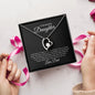 To My Beautiful Daughter | Never Forget | Forever Heart Necklace - Elliotrose Gifts