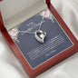 To My Beautiful Daughter | Never Forget | Forever Love Necklace - Elliotrose Gifts
