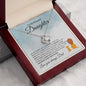 To My Beautiful Daughter | Old Lion | love Knot Necklace - Elliotrose Gifts