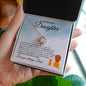 To My Beautiful Daughter | Old Lion | love Knot Necklace - Elliotrose Gifts
