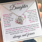 To My Beautiful Daughter | Someday When | Love Knot Necklace - Elliotrose Gifts