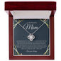 To My Beautiful Mom | Forever Grateful | Love Knot Necklace - Elliotrose Gifts