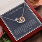 To My Beautiful Mom | I Love You | Interlocking Hearts - theelliotrose