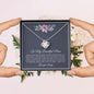 To My Beautiful Mom | I Love You | (Love Knot Necklace) - theelliotrose