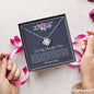 To My Beautiful Mom | I Love You | (Love Knot Necklace) - theelliotrose