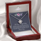 To My Beautiful Mom | I Love You | (Love Knot Necklace) - theelliotrose