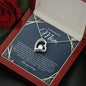 To My Beautiful Mom | Love You Always | Forever Love Necklace - Elliotrose Gifts