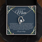 To My Beautiful Mom | Love You Always | Forever Love Necklace - Elliotrose Gifts