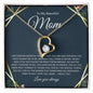 To My Beautiful Mom | Love You Always | Forever Love Necklace - Elliotrose Gifts