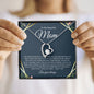 To My Beautiful Mom | Love You Always | Forever Love Necklace - Elliotrose Gifts