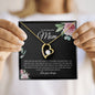 To My Beautiful Mom | Love You Forever | Love Heart Necklace - Elliotrose Gifts