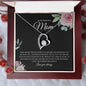 To My Beautiful Mom | Love You Forever | Love Heart Necklace - Elliotrose Gifts