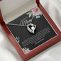 To My Beautiful Mom | Love You Forever | Love Heart Necklace - Elliotrose Gifts