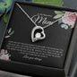 To My Beautiful Mom | Love You Forever | Love Heart Necklace - Elliotrose Gifts