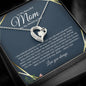 To My Beautiful Mom | On My Wedding Day | Forever Love Necklace - Elliotrose Gifts