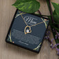 To My Beautiful Mom | On My Wedding Day | Forever Love Necklace - Elliotrose Gifts