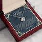 To My Beautiful Mom | On My Wedding Day | Love Knot Necklace - Elliotrose Gifts