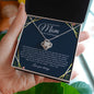 To My Beautiful Mom | On My Wedding Day | Love Knot Necklace - Elliotrose Gifts