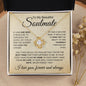 To My Beautiful Soulmate | Best Thing | Love Knot Necklace - Elliotrose Gifts