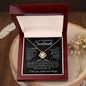 To My Beautiful Soulmate | Best Thing | Love Knot Necklace - Elliotrose Gifts