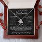 To My Beautiful Soulmate | Best Thing | Love Knot Necklace - Elliotrose Gifts