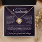 To My Beautiful Soulmate | Best Thing | Love Knot Necklace - Elliotrose Gifts