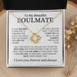 To My Beautiful Soulmate | Best Thing | Love Knot Necklace - Elliotrose Gifts