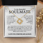 To My Beautiful Soulmate | Best Thing | Love Knot Necklace - Elliotrose Gifts