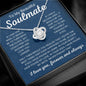 To My Beautiful Soulmate | Best Thing | Love Knot Necklace - Elliotrose Gifts